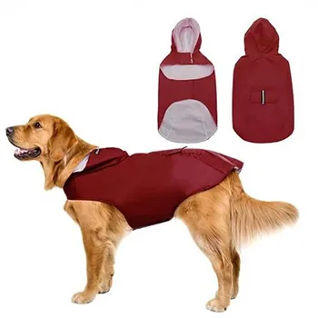 הכלב מעיל גשם קטן כלבים גדולים עמיד למים מחמד בגדים רעיוני כלבים מעילי-גשם מעיל עם ברדס מעיל צ ' יוואווה