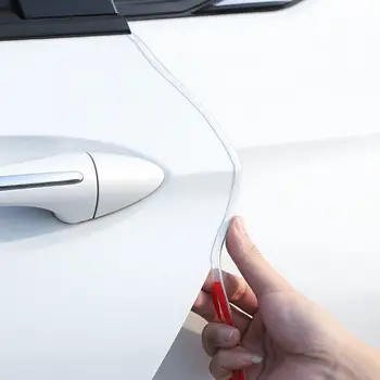 5m שקוף דלת המכונית קצה גומי שריטה מגן רצועות עבור דומו-קון מכבי חיפה 205 Mitsubishi Pajero למבורגיני