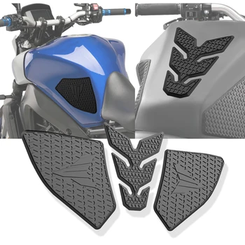 חדש אופנוע ימאהה MT-09 MT09 MT 09 2021 2022 החלקה בצד מיכל הדלק משטח מדבקות גומי עמיד למים מדבקה מתאימה