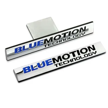 3D מתכת המטען גריל תג Bluemotion סמל מדבקות עבור פולקסווגן הפאסאט B8 פולו גולף 6 7 הלוגו Bluemotion פולקסווגן אביזרים