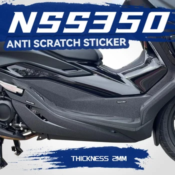 אופנוע חדש הגוף מעובה נגד שריטות עמיד בפני החלקה גומי מגן המדבקה מדבקה הונדה NSS 350 NSS350
